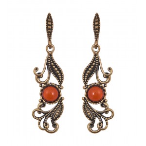 Серьги Мелисса (янтарь)