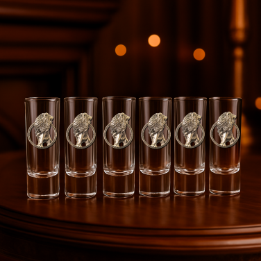 Набор стопок для водки Храбрый лев