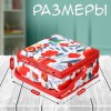 Шкатулка для рукоделия Алые цветы - Фото № 2