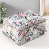 Шкатулка для рукоделия Совиный уют