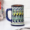 Кружка узбекская Риштанская Керамика «Цветы», 500 мл, синий МИКС - Фото № 7