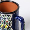 Кружка узбекская Риштанская Керамика «Цветы», 500 мл, синий МИКС - Фото № 8