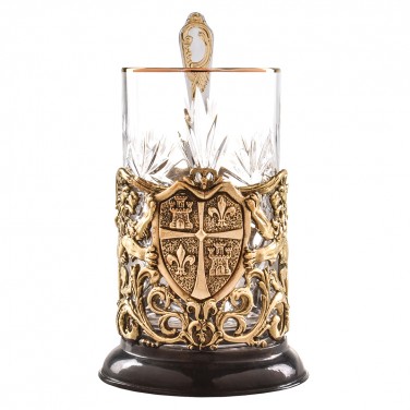 Чайный набор Дворянский герб (в шкатулке)