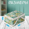 Шкатулка для рукоделия Цветочная полянка - Фото № 2