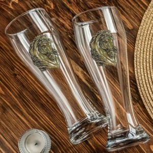 Набор бокалов для пива Гарцующая лошадь (в коробке)