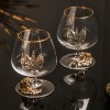 Набор бокалов для коньяка Золотая корона (в коробке) - Фото № 2