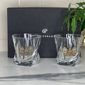 Набор бокалов для виски Золотая корона (в коробке) Набор бокалов для виски Золотая корона (в коробке)