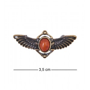 Фигурка - брошь Крылья (янтарь) Фигурка - брошь Крылья (янтарь)