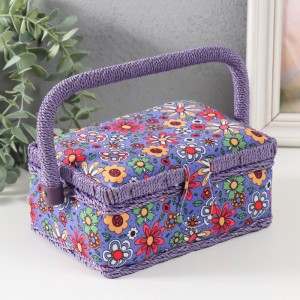 Шкатулка для рукоделия Луговые цветы