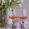 Набор бокалов для вина Ажурные бабочки (в коробке) - Фото № 3