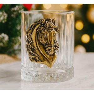 Бокал для виски Изящная лошадь (в коробке)
