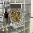 Бокал для виски Золотая лошадь (в коробке)