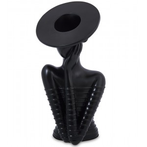 Декоративная ваза Дама в шляпке