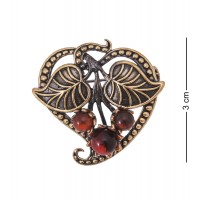 Фигурка - брошь Спелая вишня (янтарь) Фигурка - брошь Спелая вишня (янтарь)