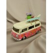 Фигурка Розовый ретро-автобус, 1950–1975 г.