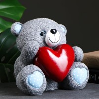 Копилка Медвежонок с сердечком