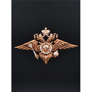 Панно Эмблема МВД (резное) Панно Эмблема МВД (резное)