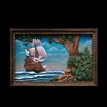Картина Бригантина (резная) Картина Бригантина (резная)