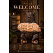 Панно Welcome (резное)