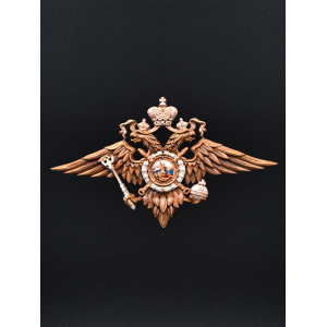 Панно Эмблема МВД (резное) Панно Эмблема МВД (резное)