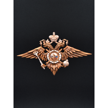 Панно Эмблема МВД (резное)