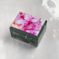 Шкатулка для украшений Нежная орхидея