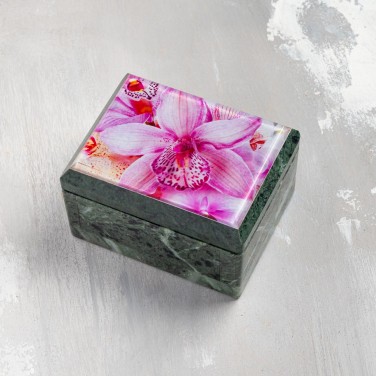 Шкатулка для украшений Нежная орхидея