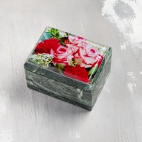 Шкатулка для украшений Розовый флер