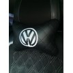 Подушка на подголовник Volkswagen (из экокожи c черной прострочкой)