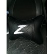 Подушка на подголовник Z (черная, из экокожи)