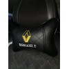 Подушка на подголовник Renault (из экокожи с черной вставкой) - Фото № 2