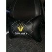 Подушка на подголовник Renault (из экокожи с белой прошивкой) Подушка на подголовник Renault (из экокожи с белой прошивкой)