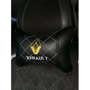Подушка на подголовник Renault (из экокожи с белой прошивкой) Подушка на подголовник Renault (из экокожи с белой прошивкой)