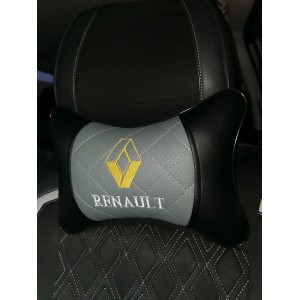 Подушка на подголовник Renault (из экокожи с серой вставкой) Подушка на подголовник Renault (из экокожи с серой вставкой)