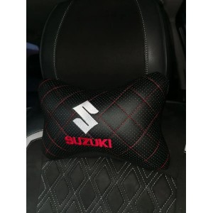 Подушка на подголовник SUZUKI (из экокожи с красной прострочкой) Подушка на подголовник SUZUKI (из экокожи с красной прострочкой)