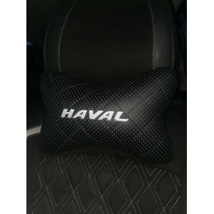 Подушка на подголовник HAVAL (из экокожи с прострочкой)