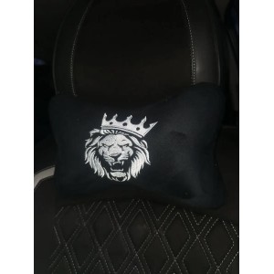 Подушка на подголовник Львиный король (из экокожи)