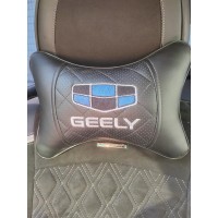 Подушка на подголовник Geely (из экокожи с прошивкой)