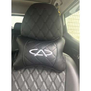 Подушка на подголовник CHERY (из экокожи с вышивкой) Подушка на подголовник CHERY (из экокожи с вышивкой)