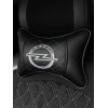 Подушка на подголовник Opel (коричневая, из экокожи) Подушка на подголовник Opel (коричневая, из экокожи) - Фото № 2