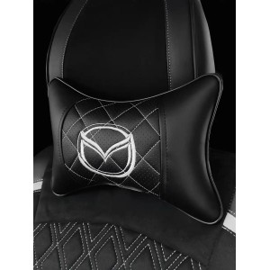 Подушка на подголовник MAZDA (из экокожи с белой прошивкой) Подушка на подголовник MAZDA (из экокожи с белой прошивкой)