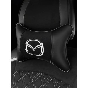 Подушка на подголовник MAZDA (с вышивкой по черному велюру) Подушка на подголовник MAZDA (с вышивкой по черному велюру)