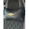 Подушка на подголовник Chevrolet (из экокожи c простроченной вставкой) - Фото № 2