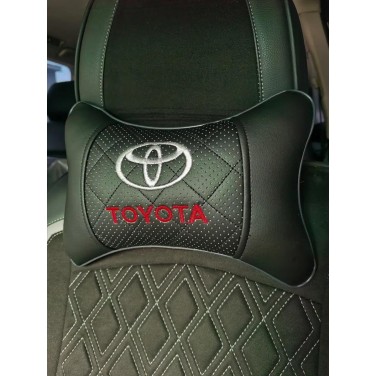 Подушка на подголовник TOYOTA (зеленая, из экокожи) Подушка на подголовник TOYOTA (зеленая, из экокожи)