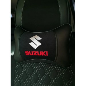 Подушка на подголовник SUZUKI (из экокожи с черным велюром) Подушка на подголовник SUZUKI (из экокожи с черным велюром)