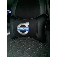 Подушка на подголовник VOLVO (из экокожи с черным велюром) Подушка на подголовник VOLVO (из экокожи с черным велюром)