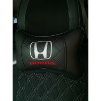 Подушка на подголовник HONDA (из экокожи c черной вставкой) Подушка на подголовник HONDA (из экокожи c черной вставкой)