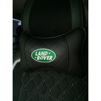 Подушка на подголовник LAND ROVER (черная, из экокожи) Подушка на подголовник LAND ROVER (черная, из экокожи)