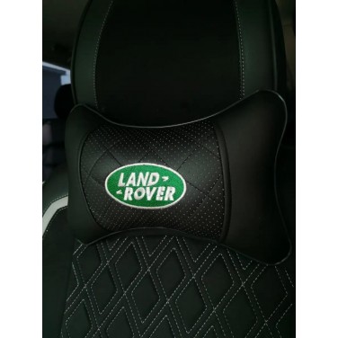 Подушка на подголовник LAND ROVER (черная, из экокожи) Подушка на подголовник LAND ROVER (черная, из экокожи)