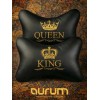 Комплект подушек на подголовник KING и QUEEN (из экокожи) Комплект подушек на подголовник KING и QUEEN (из экокожи) - Фото № 2